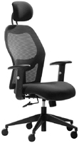 high back mesh chair with adjustable PU armrest