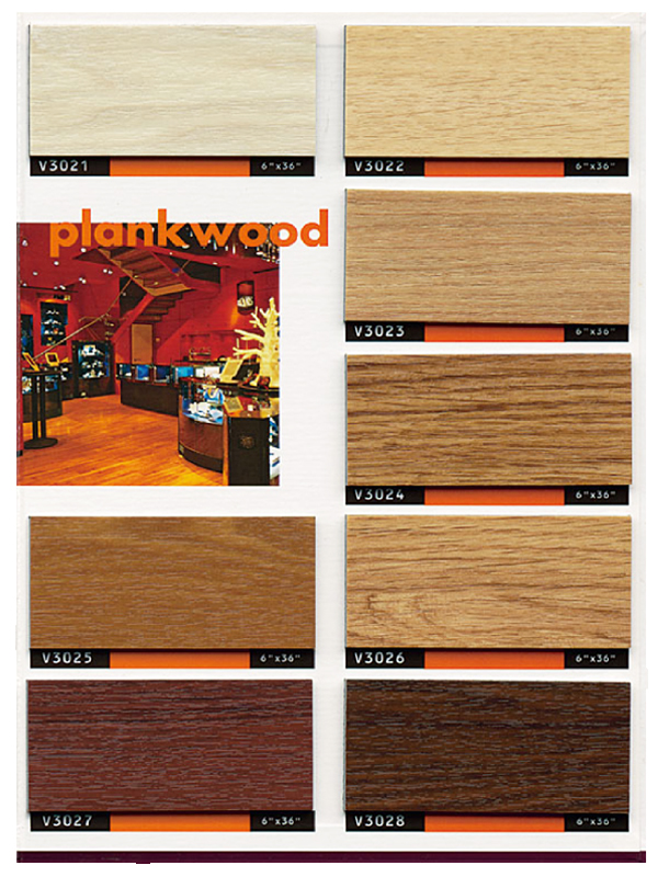 Plank Wood Vinyl Tiles
