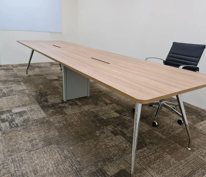 Meeting Table 3.6m (Chrome Finish Loop Legs) Rectangular